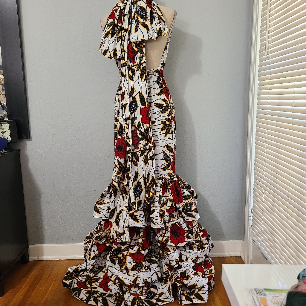 Ofuure Lola Mermaid Maxi Infinity Dress Nwt Size Xs — image 7 of 8